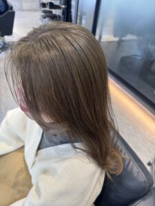 ブリーチ有り！オリーブベージュ