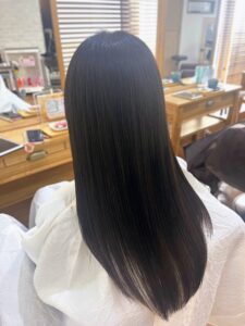 髪質改善で髪の毛サラサラ