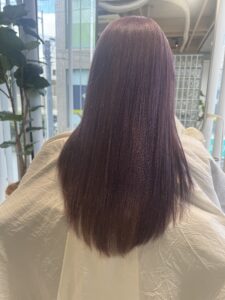 ブリーチ2回必須ラベンダーグレージュ