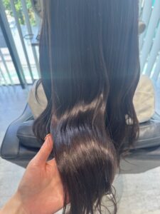 秋オススメつやつやパープルブラウン