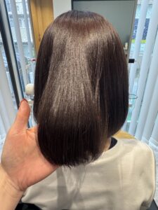 初カラーにおススメ！オリーブブラウン